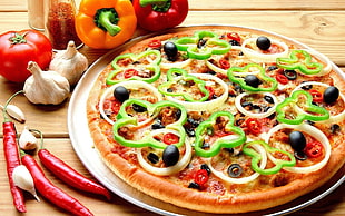 Pizza,  Batch,  Stuffing,  Pepper