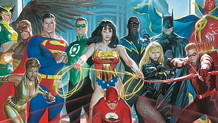Justice League painting