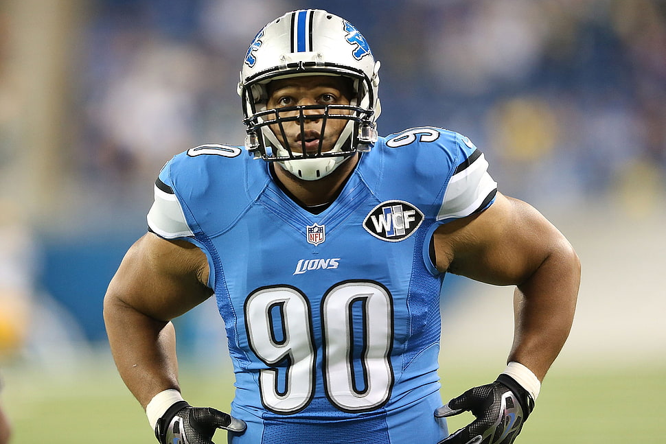 Lions 90 NFL player HD wallpaper