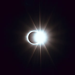 lunar eclipse, Eclipse, Moon, Light