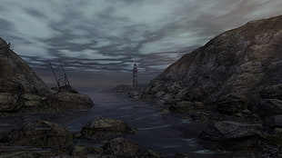 white and brown boat painting, Dear Esther, Source Engine, entertainment, video games