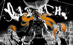 Bleach Ichigo Kurosaki digital wallpaper