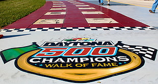 photo of Daytona 500 Champions walk of fame HD wallpaper