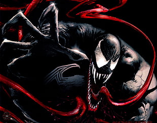 Venom digital illustration, Venom