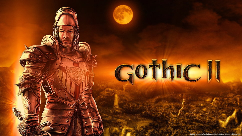 Gothic 2 wallpaper, Gothic II, video games, knight HD wallpaper