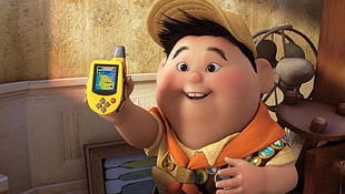 Russel of Up movie, Up (movie), movies, scouts