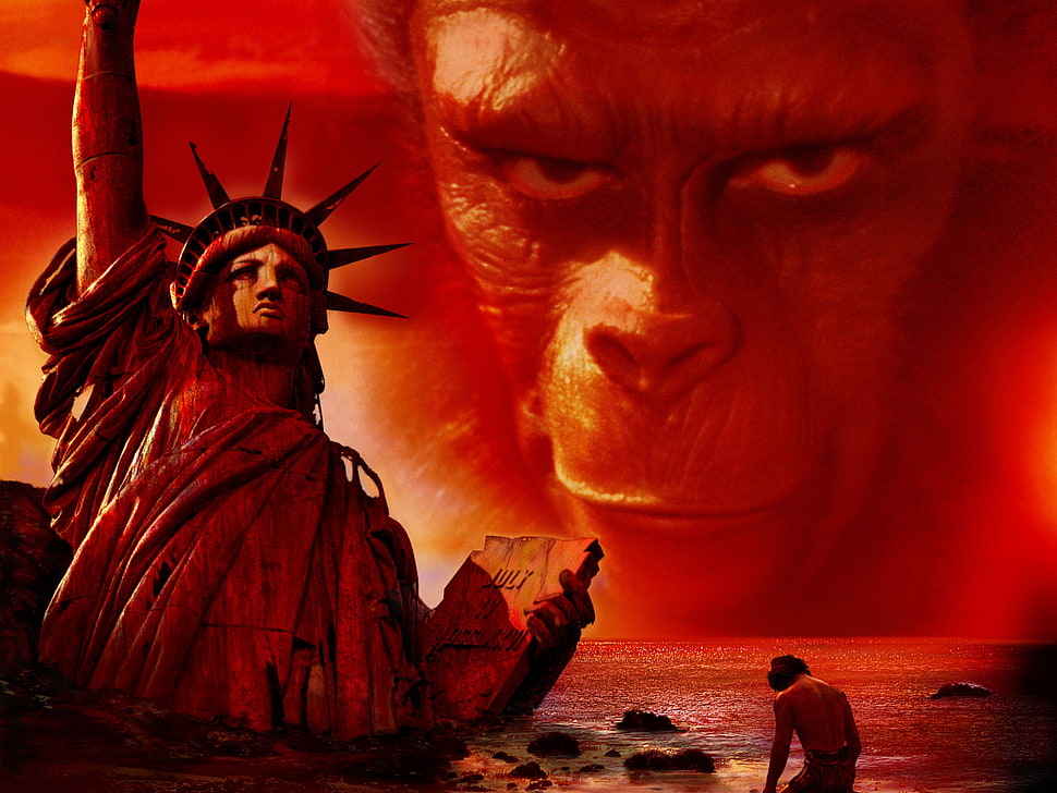 Planet of The Apes movie poster HD wallpaper