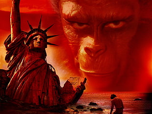 Planet of The Apes movie poster HD wallpaper