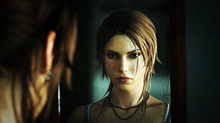 video game screenshot, Lara Croft, Tomb Raider