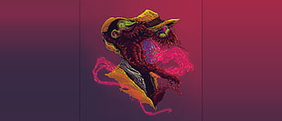 multicolored abstract illustration, Brock Hofer, gore, Carnage HD wallpaper