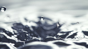 water droplet timelapse photography