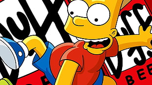 Bart Simpson wallpaper, The Simpsons