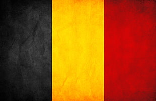 black, yellow, and red flag, Belgium, flag, black, yellow