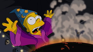 Bart Simpson, The Simpsons, Bart Simpson, wizard