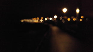 lights, street, urban HD wallpaper