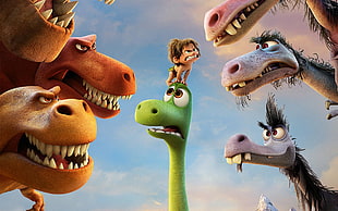 Disney The Good Dinosaur movie still, movies, The Good Dinosaur HD wallpaper