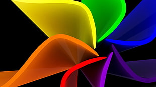 multicolored wallpaper, nature