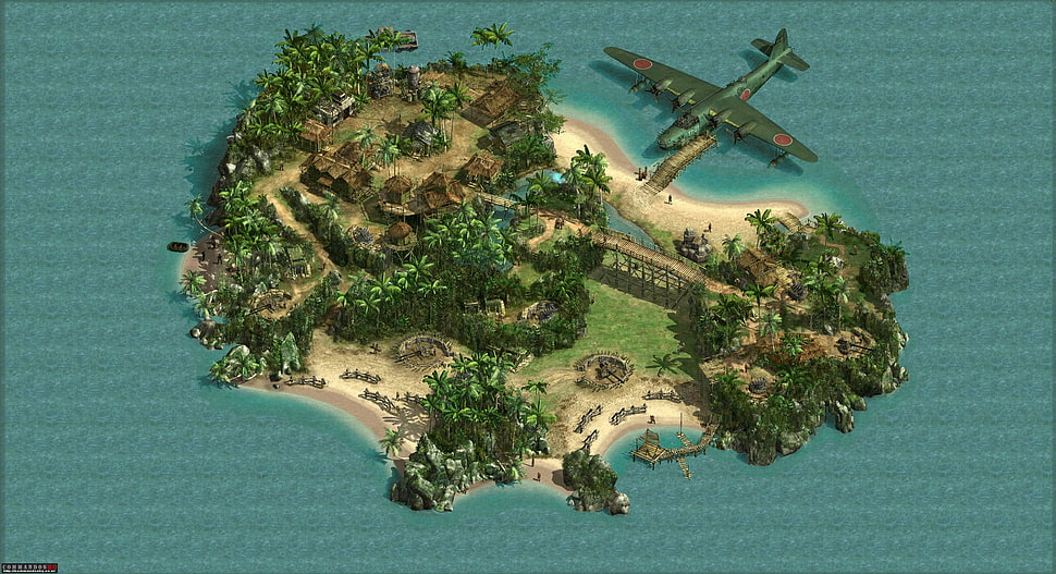 island game application, Commandos 2 HD wallpaper