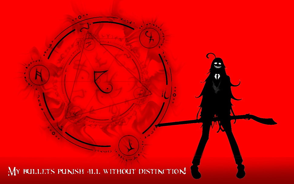 demon illustration, Hellsing, Rip van Winkle HD wallpaper