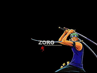 Zoro digital wallpaper, One Piece, Roronoa Zoro, sword, katana HD wallpaper