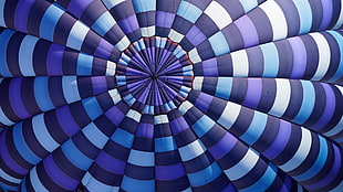 purple, white, and gray hot-air balloon, hot air balloons, abstract