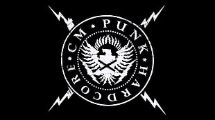 CM Punk logo, wrestling, WWE, CM Punk HD wallpaper