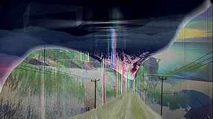 digital art, abstract, photo manipulation, psychedelic HD wallpaper