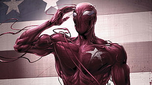 Marvel super hero illustration