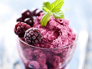 blueberry ice cream HD wallpaper