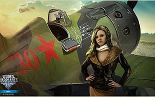 World of Warplanes game advertisement HD wallpaper