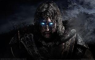 man with black armor illustration, video games, Middle-earth: Shadow of Mordor HD wallpaper