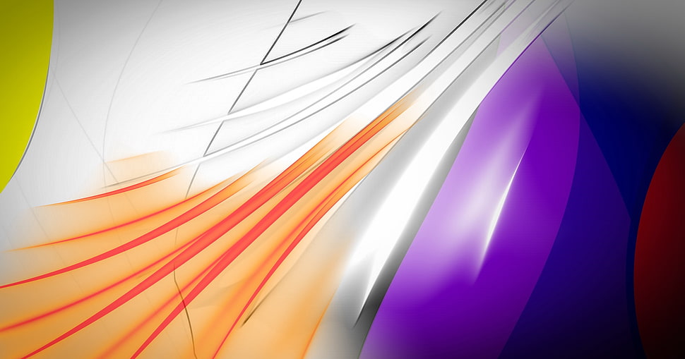 multicolored abstract illustration HD wallpaper