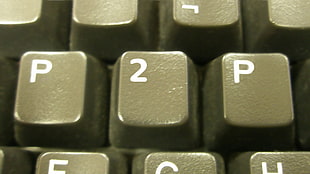 P 2 P computer keys