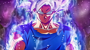 San Goku Ultra Instinct HD wallpaper