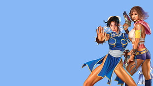 Street Fighter Chun Li digital wallpaper, video games, Street Fighter, Final Fantasy, warrior