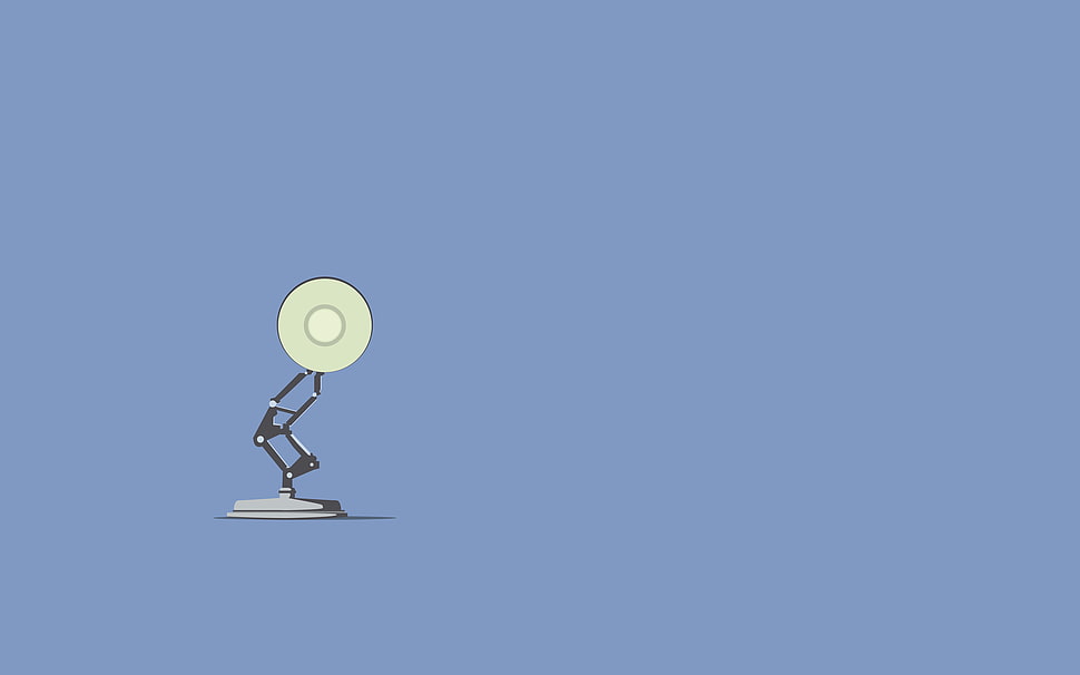 Pixar logo, minimalism, Disney Pixar, Pixar Animation Studios HD wallpaper