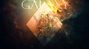 Galaxy Star Wars Darth Vader illustration, galaxy, Star Wars, Darth Vader, space