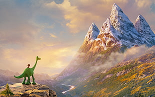 Good Dinosaur poster HD wallpaper