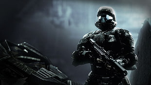 digital wallpaper, Halo 3: ODST, Halo, video games