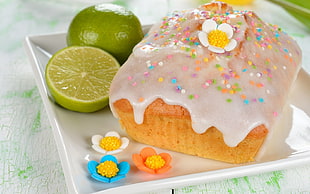 cake with calamansi HD wallpaper