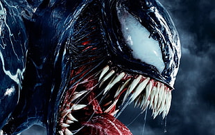 Marvel Venom, Venom, Marvel Comics, Symbiote, teeth HD wallpaper