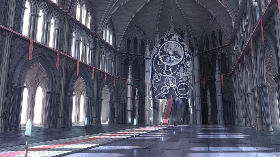 game application building interior wallpaper, anime HD wallpaper