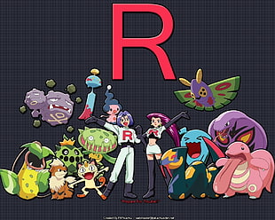 Team Rocket wallpaper, Pokémon, Team Rocket, Jessie (Pokémon), James (Pokémon) HD wallpaper