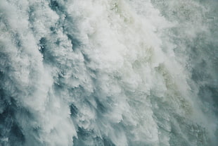 water falls close up photography