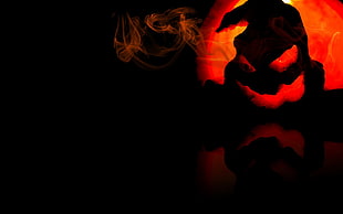 ghost buster digital wallpaper, Halloween, pumpkin