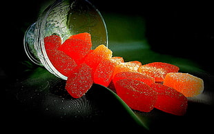 orange gum candies HD wallpaper