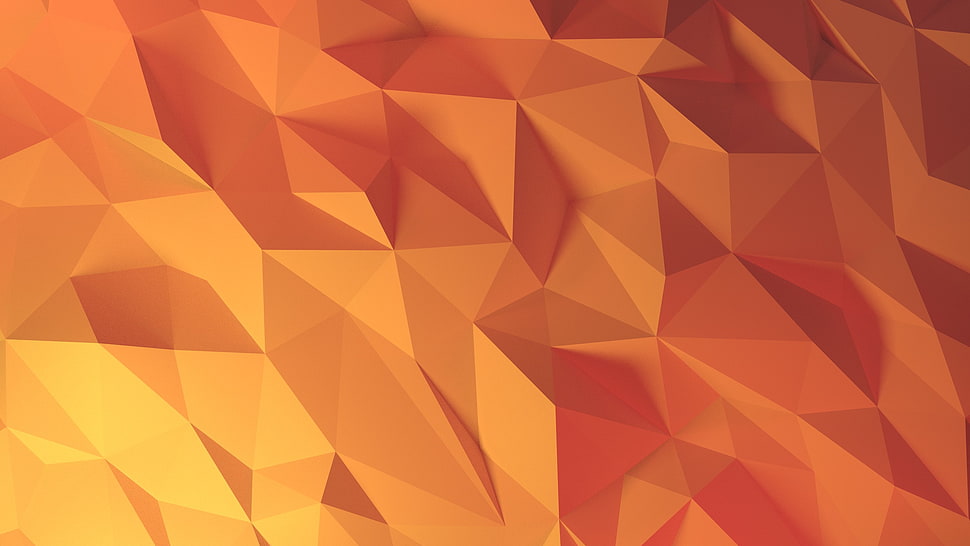 red and white area rug, low poly HD wallpaper
