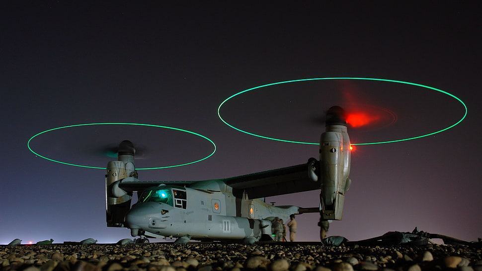 green and black corded power tool, military, military aircraft, V-22 Osprey, Boeing-Bell V-22 Osprey HD wallpaper