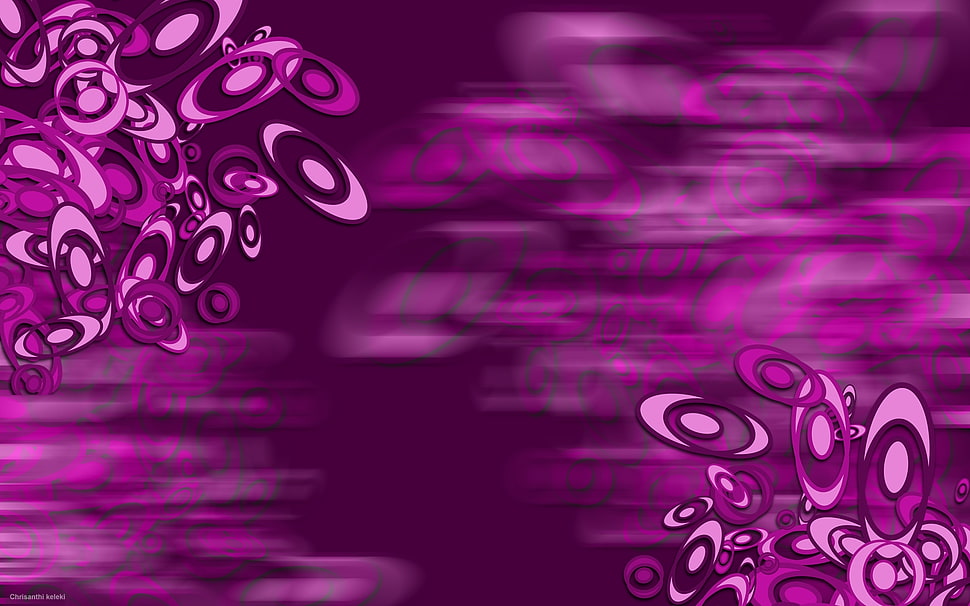 ovals graphic art HD wallpaper