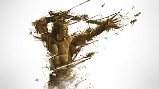Conan the Barbarian, digital art, vector, fantasy art HD wallpaper